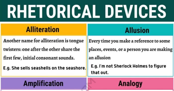 Rhetorical devices in bush's 9/11 speech