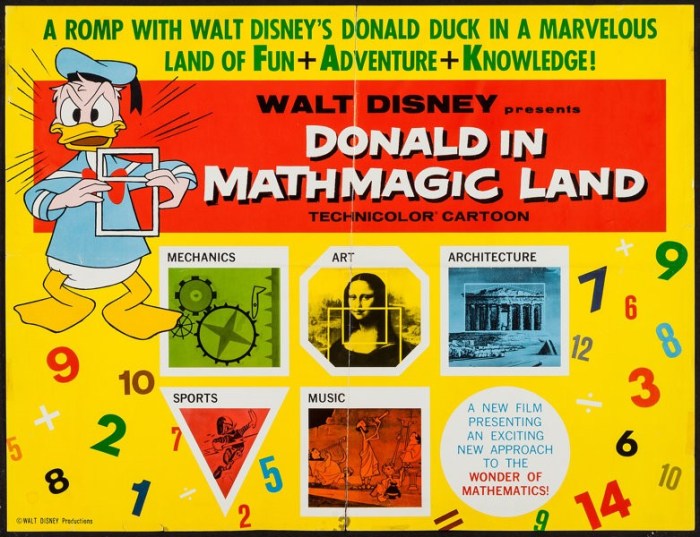 Donald in mathmagic land worksheet pdf answer key